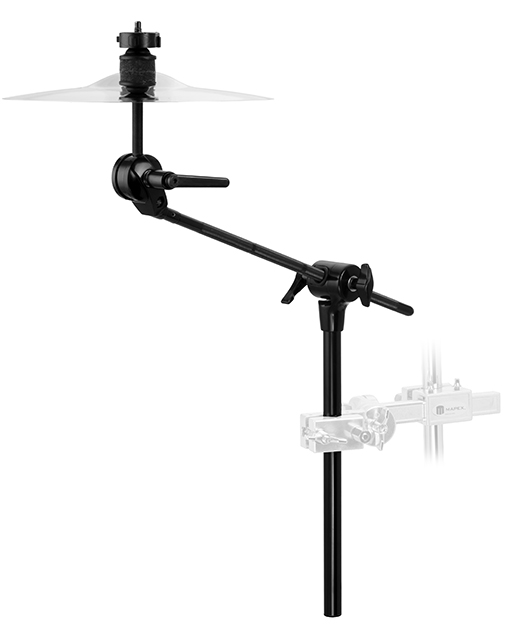 Armory 800 Series Boom Arm Black Plated with Quick Release Cymbal Lock Tube 3/4