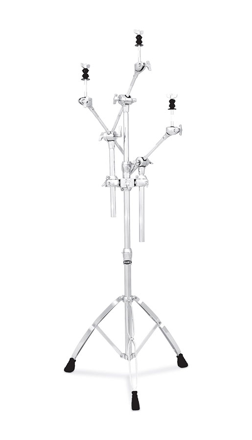 Topeakmart 2 Pack Boom Cymbal Stand Drum Hardware Percussion Double Braced Tripod Holder 
