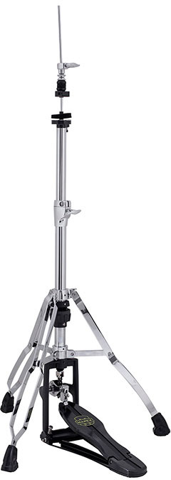 Armory Double Braced Swiveling 3-Leg Hi-Hat Stand w/ Quick Release - Chrome