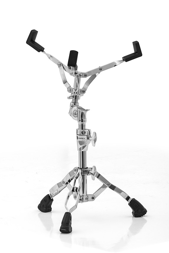 Mars Double Braced Ratchet Adjuster Snare Stand - Chrome