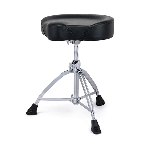 Saddle Top Double Braced Drum Throne
