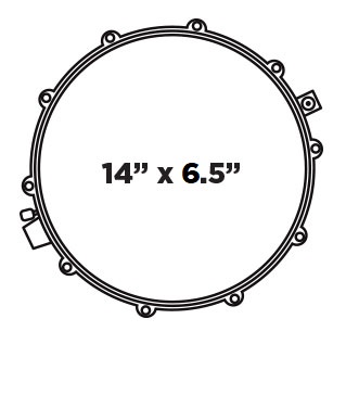 MPX Steel Snare Drum Configuration