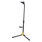 AUTO GRIP SYSTEM (AGS) SINGLE GUITAR STAND W/BACKREST