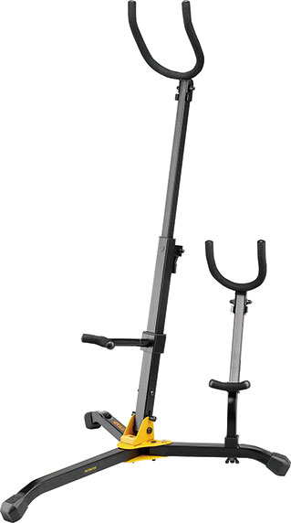 BARTIONE, ALTO AND TENOR SAXOPHONE STAND