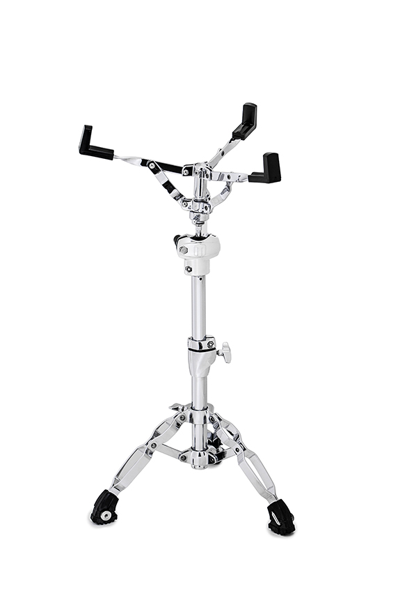 Falcon Double Braced Snare Stand w/ In-Line Omni-Ball Snare Basket Adjuster - Chrome